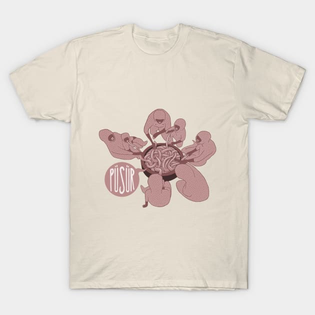 love is in the air T-Shirt by Pusur
